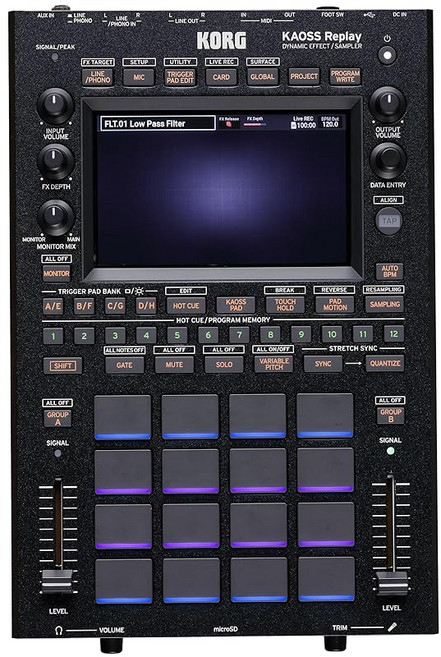 KORG 코르그 올인원 DJ 퍼포먼스 툴 KAOSS Replay DJ 이펙터/샘플러