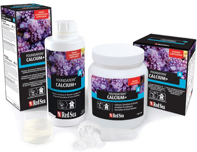 Red Sea 紅海 珊瑚鈣鍶鋇添加劑 500ml/1L/1KG (粉狀) 海水添加劑, 1個, R22014 鈣鍶鋇-1L
