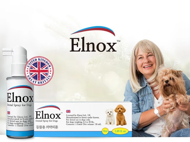 엘녹스 강아지 치석제거 구강균 제거 입냄새 제거 뿌리는 강아지 양치 덴탈스프레이 50ml, 3개 - 쿠팡