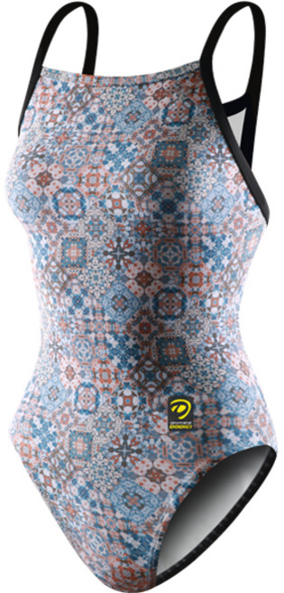 도디치 오픈백 여자수영복 여성 원피스 실내수영복, 033