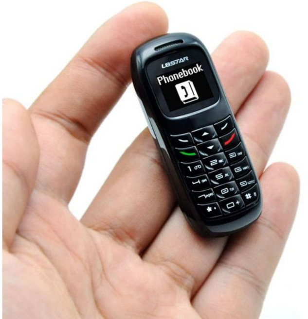Hipipooo 초미니 모바일 폰 휴대폰 L8Star BM70 Tiny Mini Mobile Black, 블랙.
