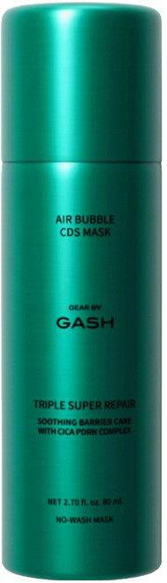 가쉬 10초 마이크로 에어버블 마스크팩 트리플리페어 / 예민 피부 쿨링 진정 트러블 관리 80ml (150회 분), 1개