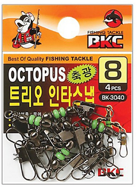 백경 BK-3040 트리오인타스냅 문어도래트리플