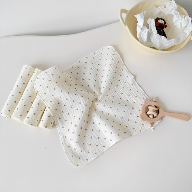 미소코리아 국산 순면 무형광 유아 가제 손수건 15장세트