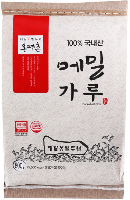 봉평촌 메밀가루, 1개, 800g