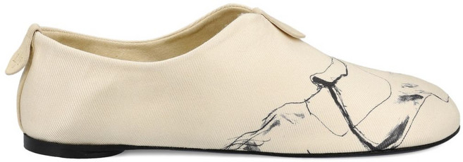 로로피아나 플로티 그래픽 프린트 로퍼