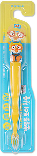 뽀로로 어린이 칫솔, 노랑, 1개입, 3개