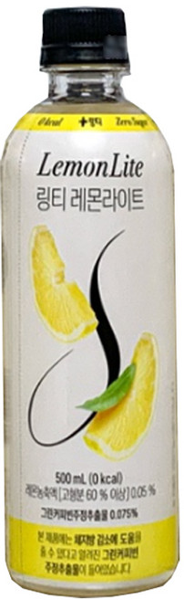 링티 레몬라이트, 20개, 500ml