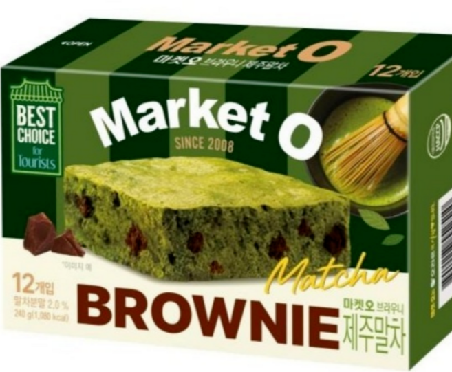 달콤쌉싸름한 그맛 마켓오 브라우니 제주 말차, 240g, 6박스