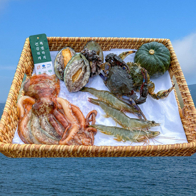 남해군 바다 보물섬 해녀 언니네 해물찜 커플 세트 2인 산지직송 제철 밥상 해물 소스, 1개