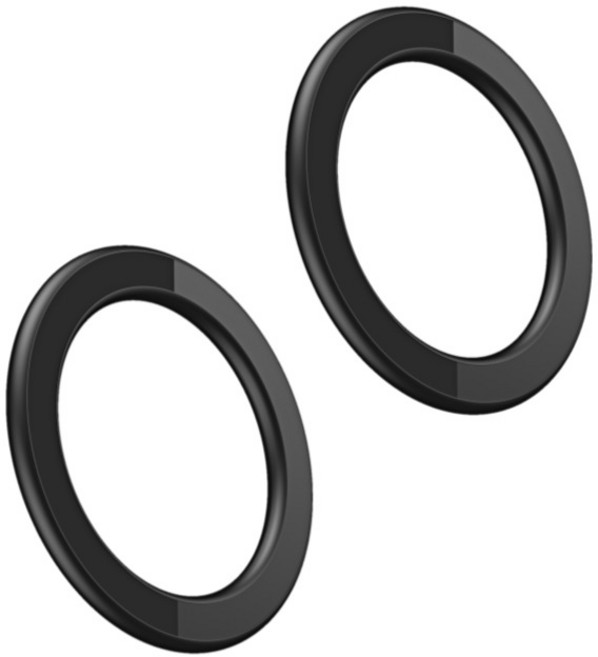 온리쿠 맥세이프 월마운트 벽 거치대 모던, 2개, 블랙