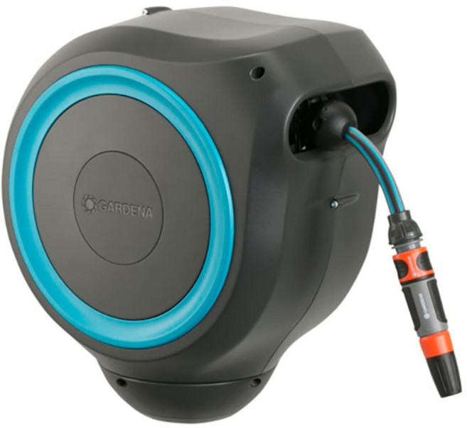 가데나 벽걸이 호스 자동릴 15롤 업 18600-20, 1개