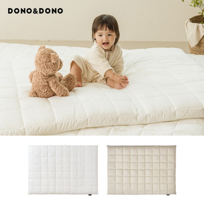 [도노도노] 고밀도 아기 토퍼(커버형), 아이보리, 상세 설명 참조