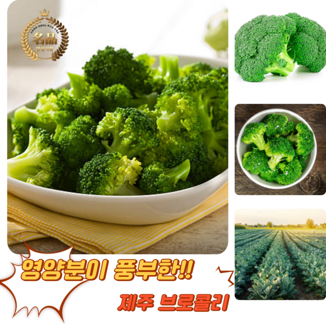 [굿피플] 브로콜리 국산브로컬리 broccoli 야채 브러컬리 브로컬리[브로콜리5-10개], 1박스, 3kg