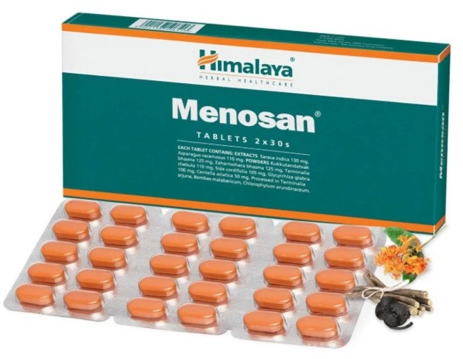 히말라야 메노산 Menosan 30정X 6세트 갱년기 폐경 에스트로겐, 30정, 6개 - 쿠팡
