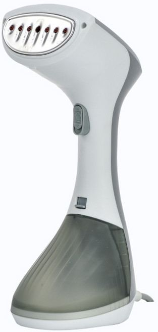 가정용 휴대용 스팀 걸이 다리미 옷 주름제거기 - 2in1 260ml 대용량 천안각 20초 예열, 회색, 30000