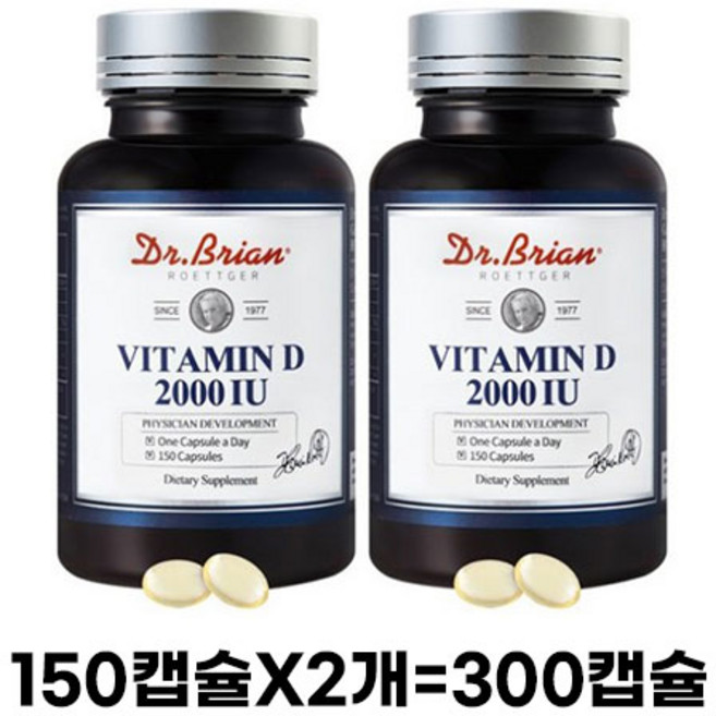 닥터브라이언 비타민D3 2000IU, 300정, 1개