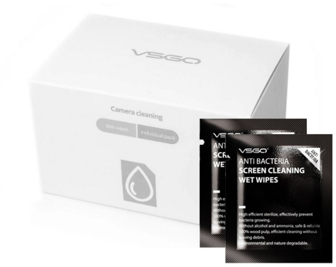 VSGO 비스고 렌즈 클리닝 티슈 60매 V-T01E, 1개, 단품