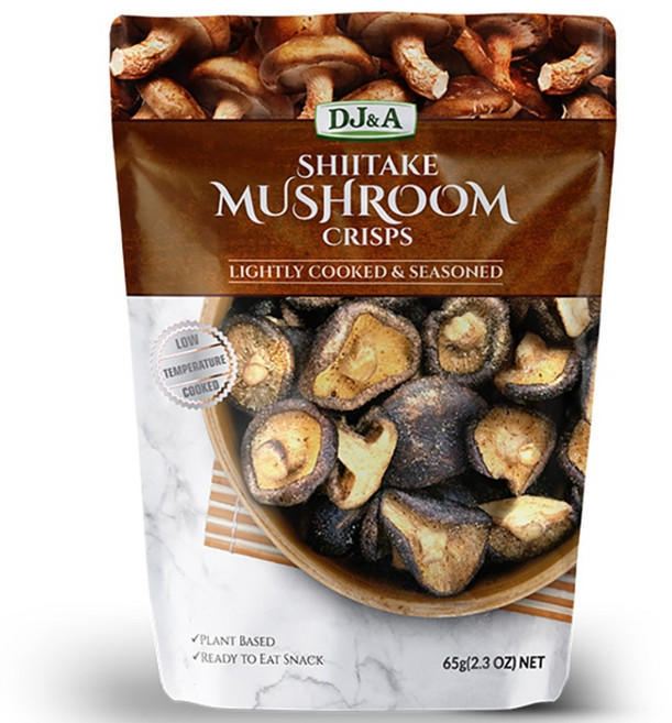 디제이앤에이 표고버섯 크리스프, 65g, 1개