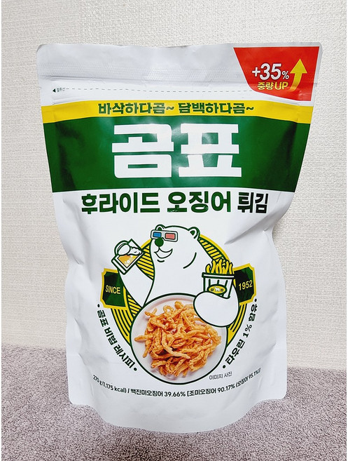 곰표 후라이드 오징어 270g 대용량, 7개