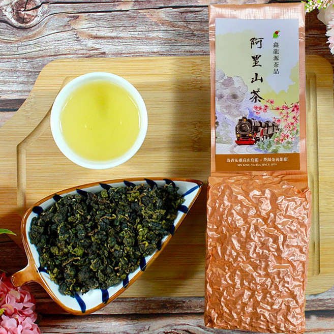 龍源茶品 阿里山清香沁雅烏龍茶, 1個, 1斤, 150g, 4個裝
