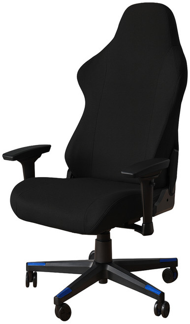 아리코 게이밍 컴퓨터 의자 커버, 블랙, 1개