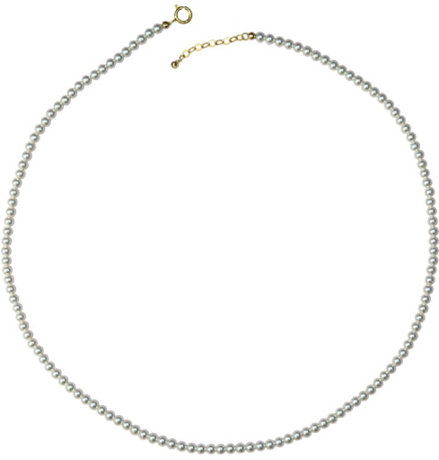 진주목걸이 천연 담수 심플 악세사리