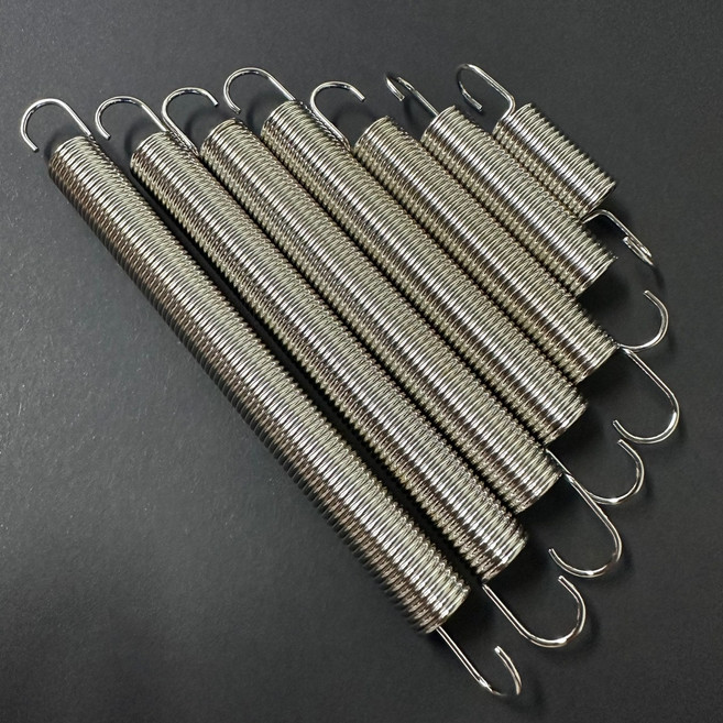 스프링팜 다용도1.4파이 인장스프링 걸이 고리스프링, 80mm, 1개