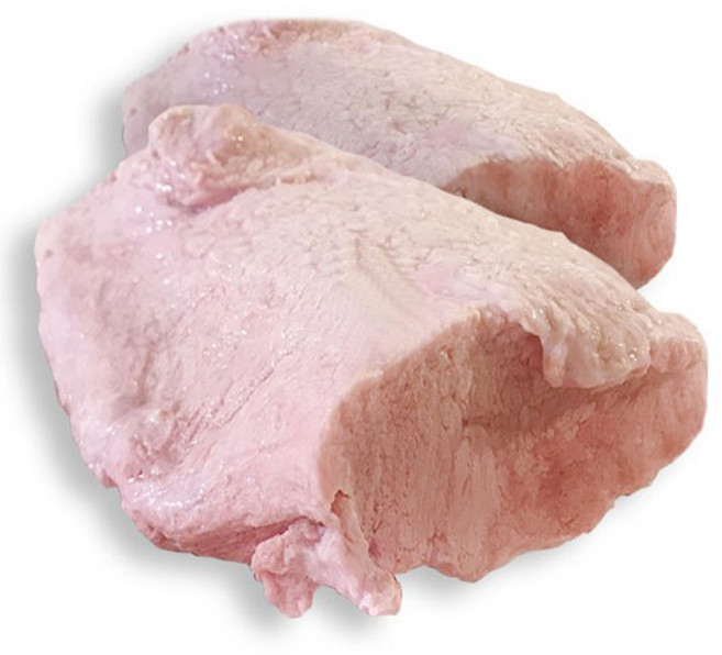 [행복미트] 국내산 돼지유통 한돈 가슴살 돼지젖통 특수부위 1kg 구이용 수육용 [당일발송], 1개