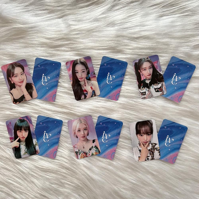 아이브 포카 포토카드 SW5.0 K4 LOMO 안유진 레이 이서 장원영 리즈 가을, 광택필름, M.일본v