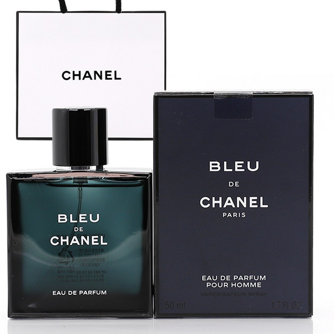 [정식 한글라벨 백화점제품] 블루 드 샤넬 오 드 빠르펭 쇼핑백동봉, 50ml, 1개