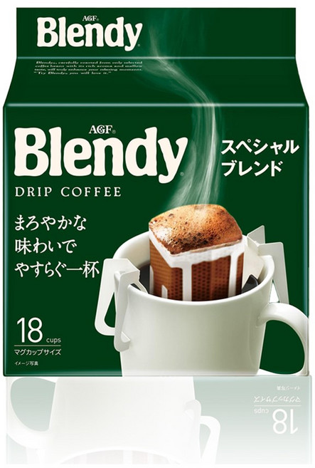 AGF 스페셜 블랜드 드립백 커피, 7g, 18개입, 1개