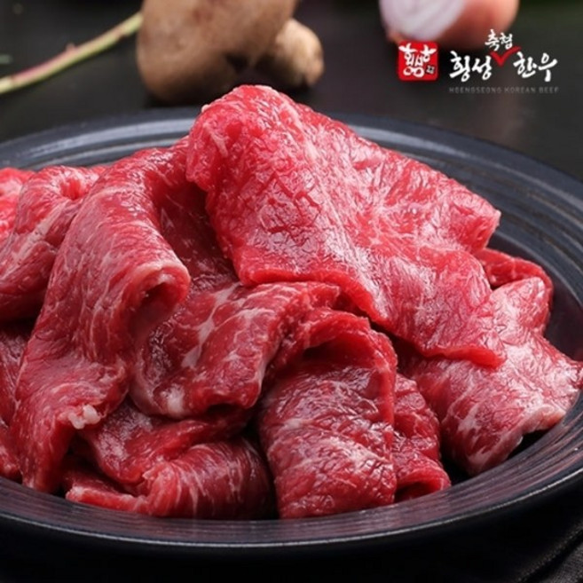 [횡성축협한우] 1등급 냉동 불고기＋국거리 (각 200gx2) 총 800g, 200g