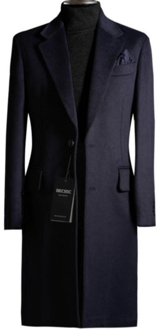 비시크 테닌즈 캐시미어 울 겨울 코트