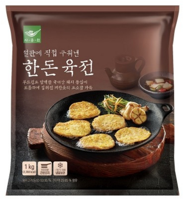 사옹원 한돈육전 1kg, 5개