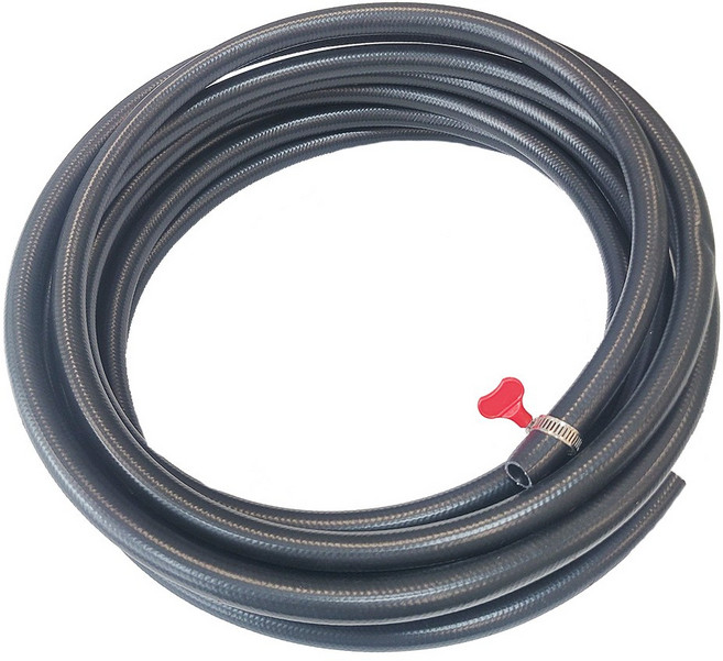 야외용 다용도 국산 15mm 흑편사 호스 10M 손잡이 반도 포함, 1세트