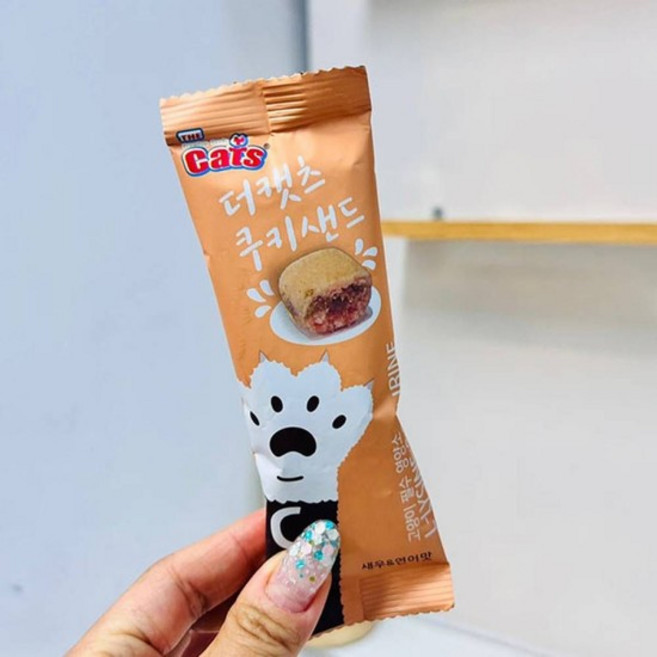 고양이사료 TBZ 더캣츠 쿠키샌드 새우 연어맛 20g, 상세설명 참조