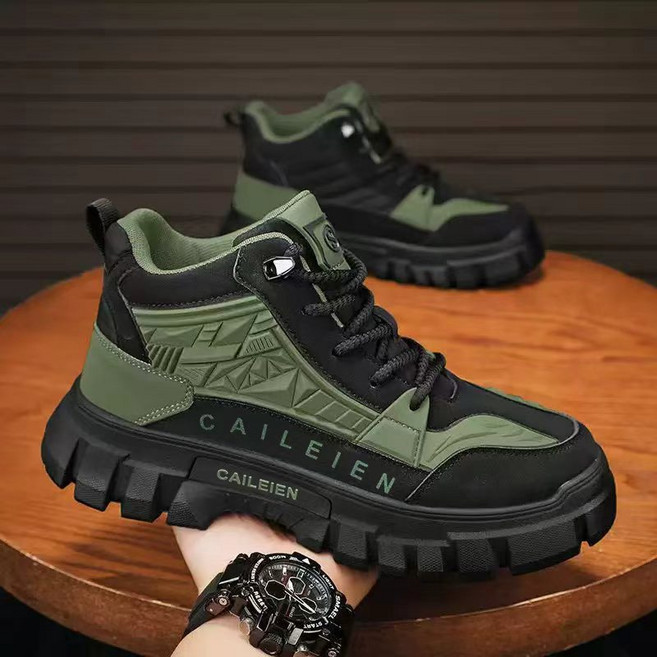 스타일닥터 남성 아웃도어 내마모 신발 방수 미끄럼 방지 등산화