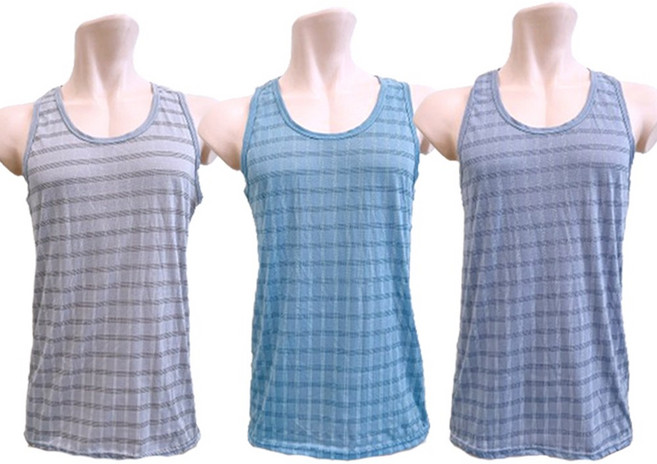 인유어스 남성용 면스판 런닝 3종 세트 14