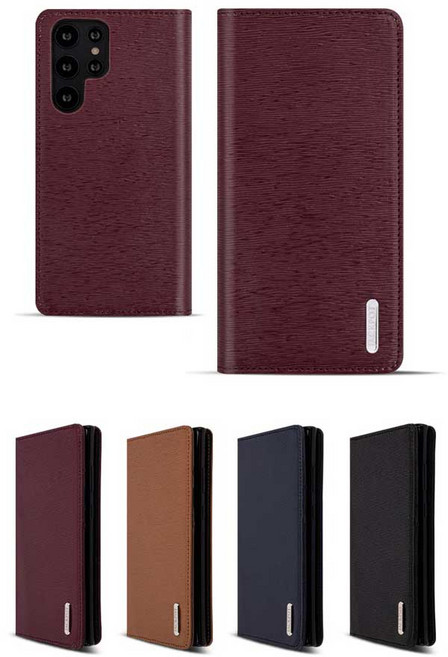 JT_잭팟 하이클래스 천연소가죽 플립 갤럭시S23울트라(S918) 고급 프리미엄 폰케이스