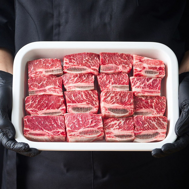 당일출발 지방 깨끗하게 된 소갈비 찜용 찜갈비 호주산 청정우, 1개, 3kg