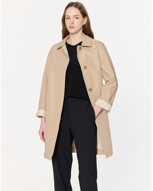 닥스 베이지 하프 코트 YMWKCO5A202I3