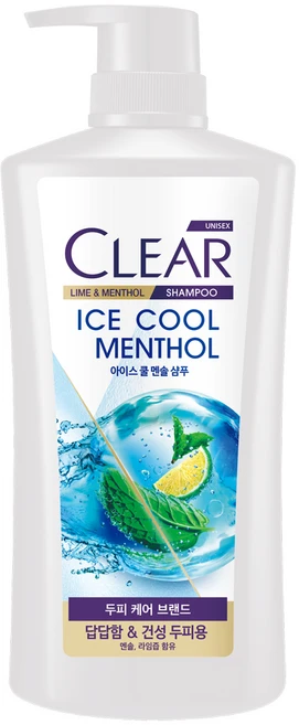 클리어 아이스 쿨 멘솔 샴푸, 650ml, 1개 - 쿠팡
