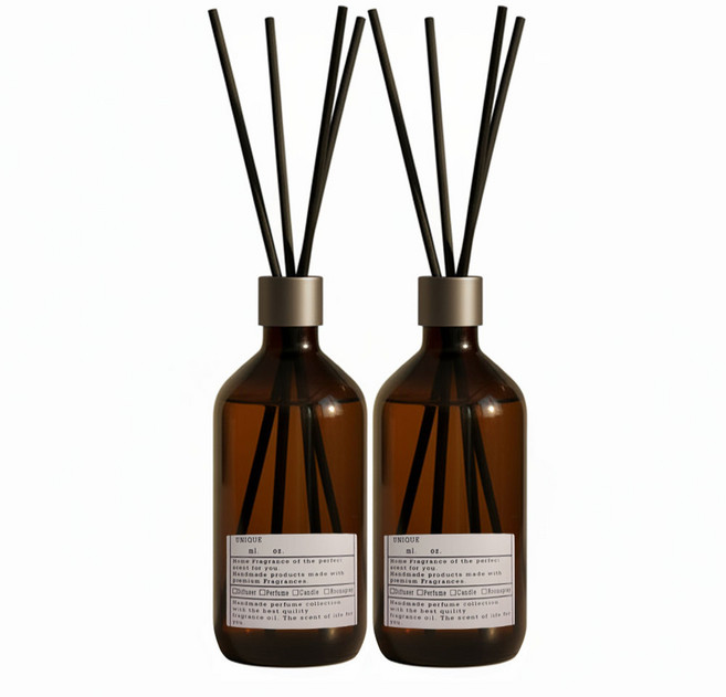 퍼퓸웍스 프리미엄 대용량 디퓨저, 2개, 500ml, 미드썸머나잇