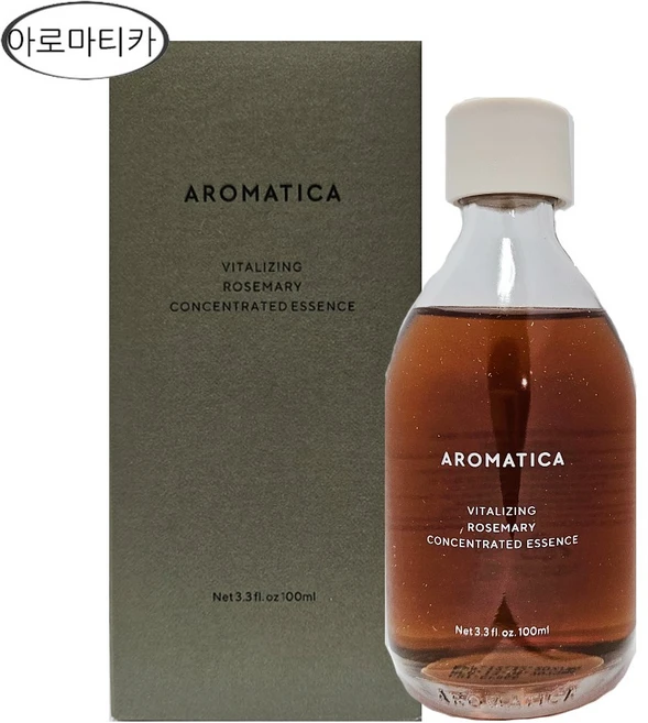 아로마티카 바이탈라이징 로즈마리 컨센트레이티드 에센스, 100ml, 1개 - 쿠팡