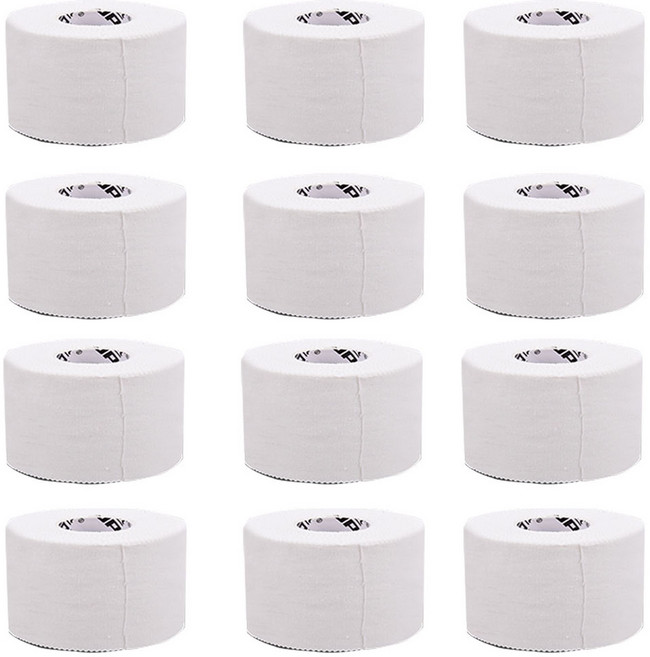 새로이 스포츠테이핑 새로이 R테이프 발목테이핑 보호대 발목서포트 근육 테이핑 3.8 cm X 9.14 m, 1개입, 12개