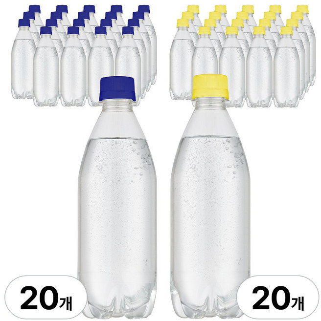 라인바싸 500ml 플레인 + 레몬, 40개