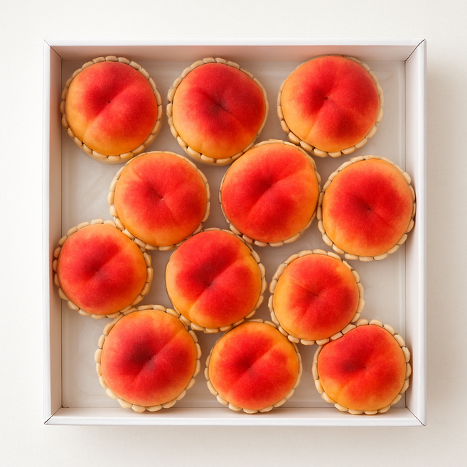 마이팜 당도선별 프리미엄 고당도 딱딱이 복숭아, 1개, 2kg중과(7~9과)