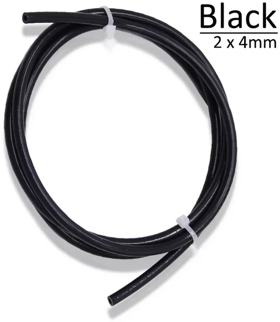 Creality K1C Ender 3 V3 Bowden 압출기용 3D 프린터 부품 J-head 핫엔드용 PTFE 튜브 1.75mm 필라멘트 ID, 01 Black, 03 1m