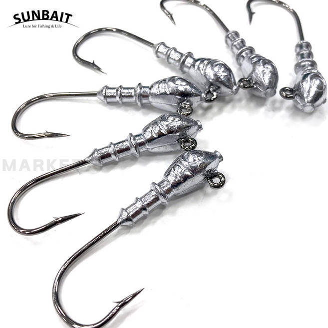 썬베이트 지그헤드 대용량 루어바늘, 1/2oz, 1개